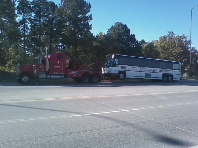 Engine problems on this bus 




