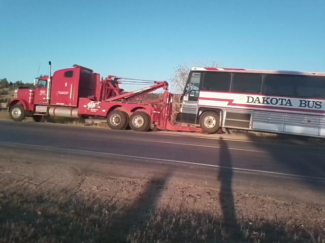 Engine problems on this bus 




